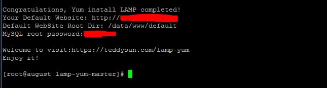 lamp一键yum